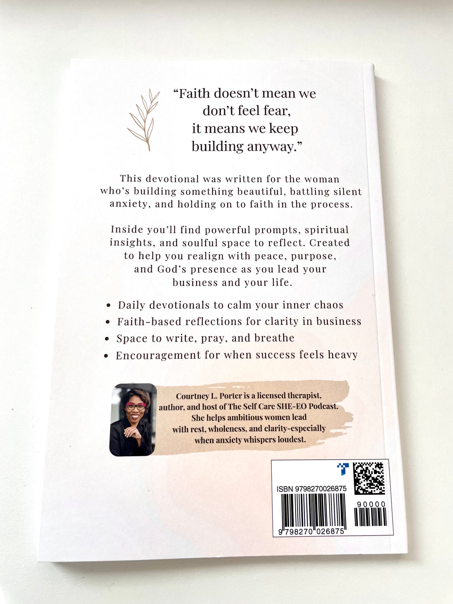 Anxious Faith: A Devotional for Entrepreneurs