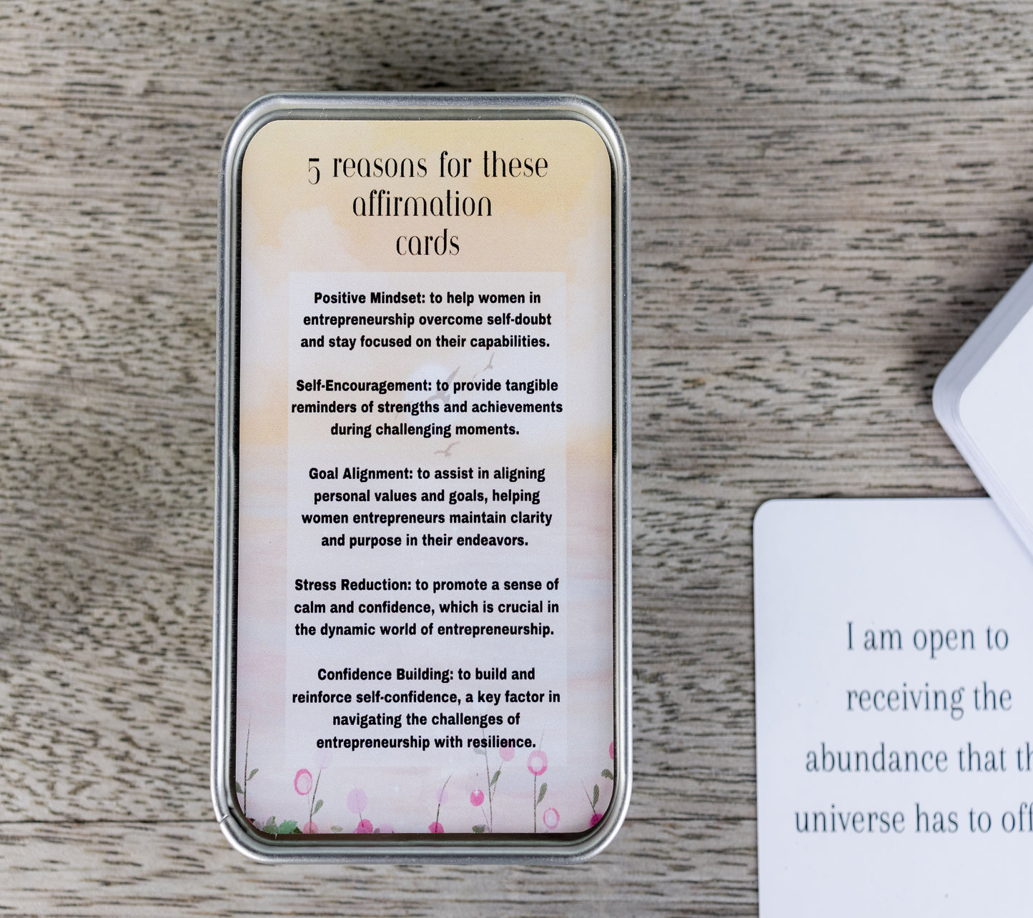 PRE-ORDER ONLY: 100 EmpowHER Affirmation Cards for Women Entrepreneurs